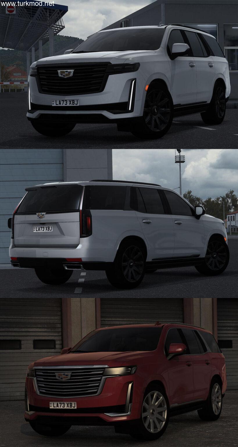 ETS 2 - Cadillac Escalade 2021 Araba Modu (1.54)