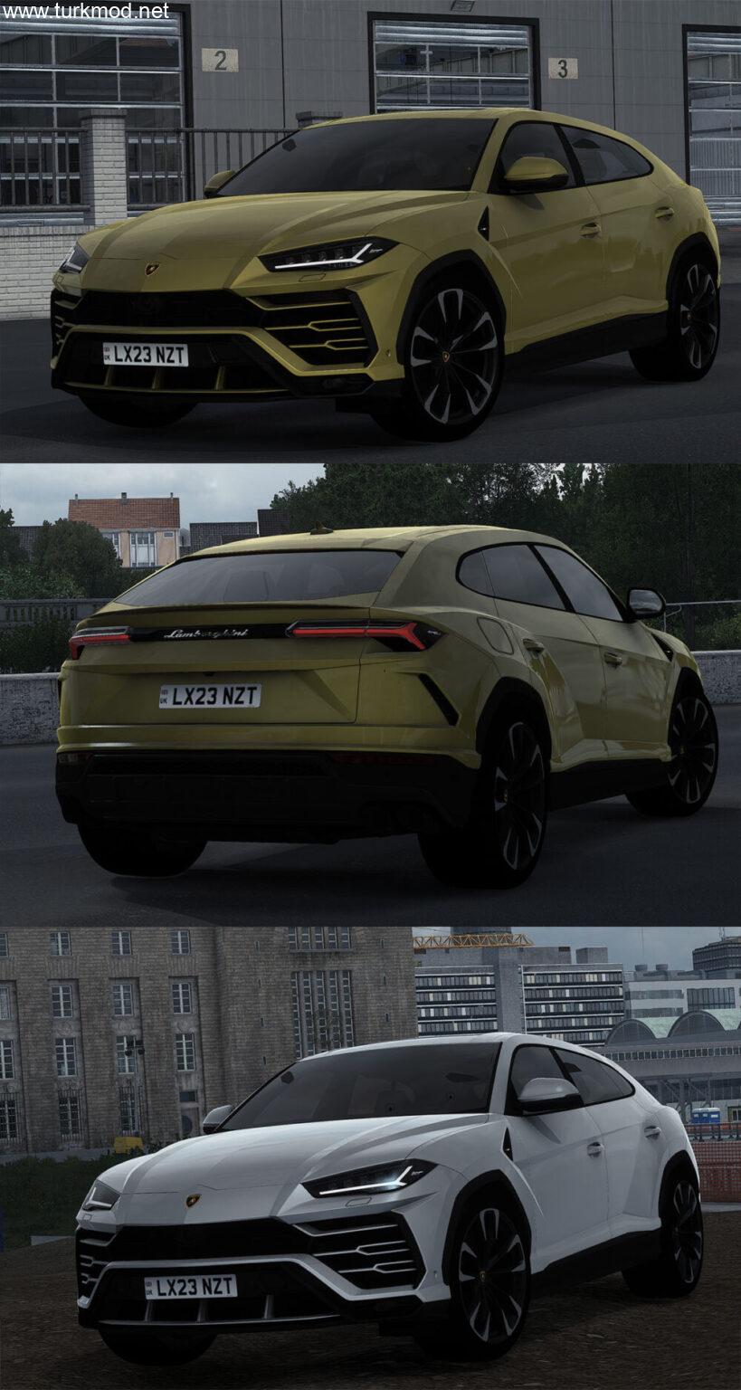 ETS 2 - Lamborghini Urus 2018 Araba Modu (1.54)