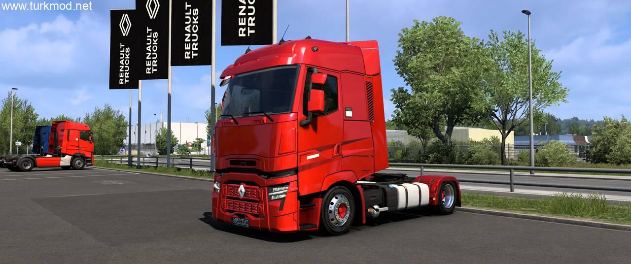 ETS 2 - SCS Renault Range T Alçak Şase T EVO Modu (1.54)
