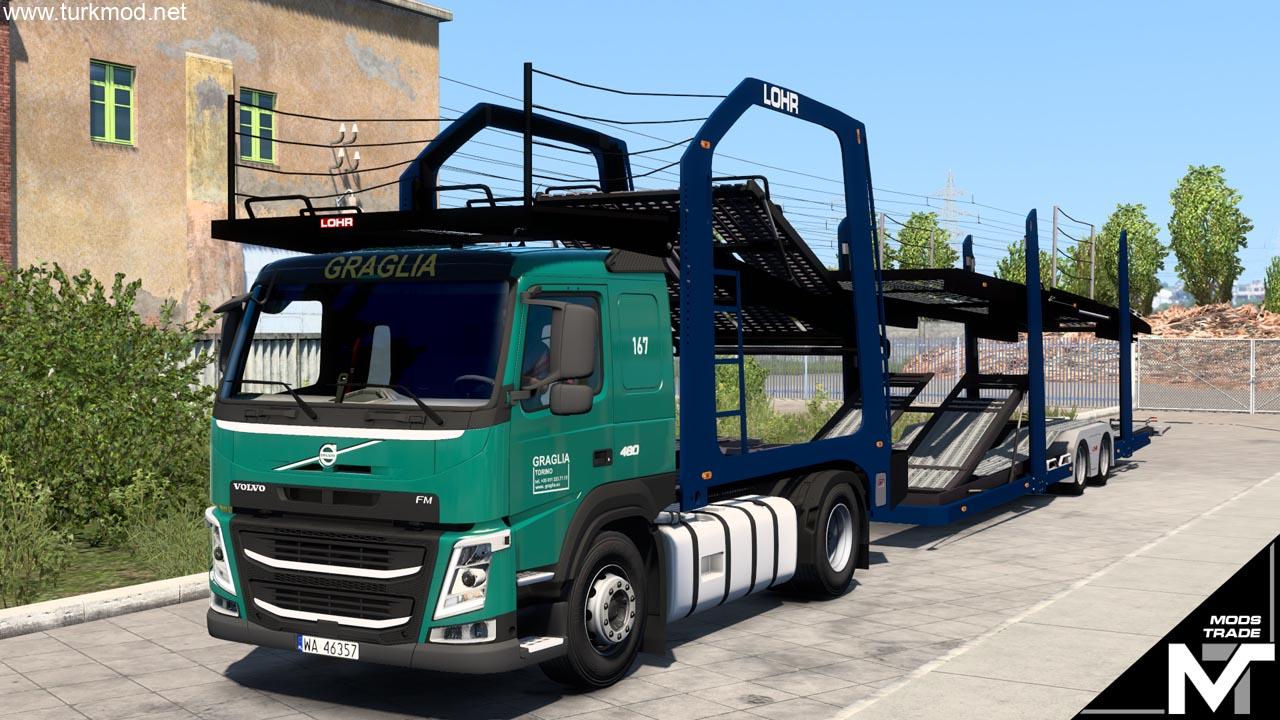 ETS 2 - Volvo FM4 MegaMod Modu (1.54) kapak görseli