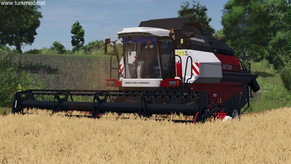 FS 25 - 2009-2023 Rostselmash Vector 410 Biçerdöver Modu