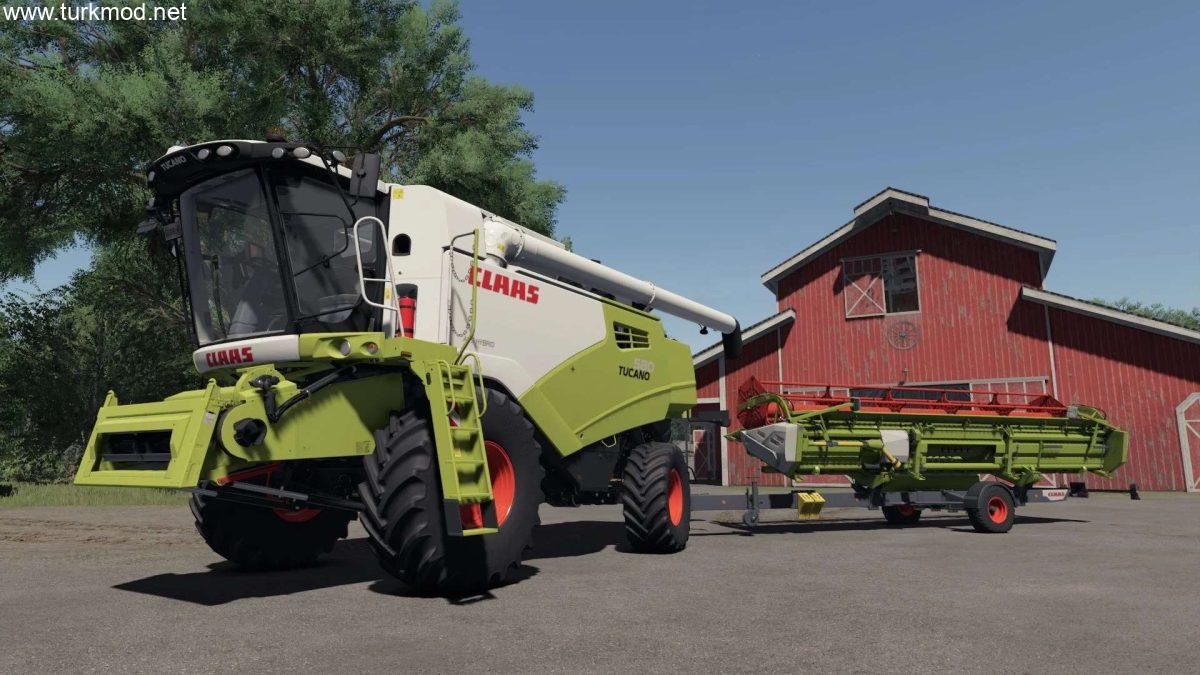 FS 25 - Claas Tucano 580 Biçerdöver Modu