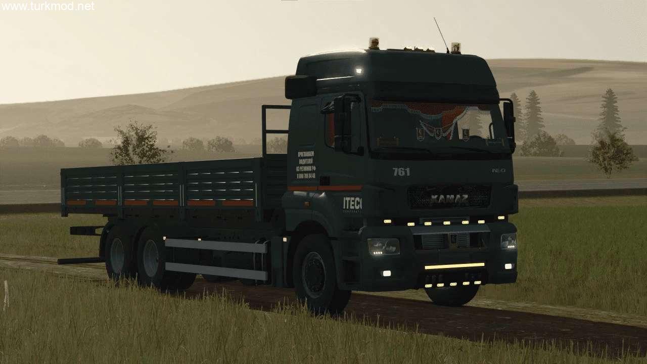 FS 25 - Kamaz 65207 Flatbed Kamyon Modu