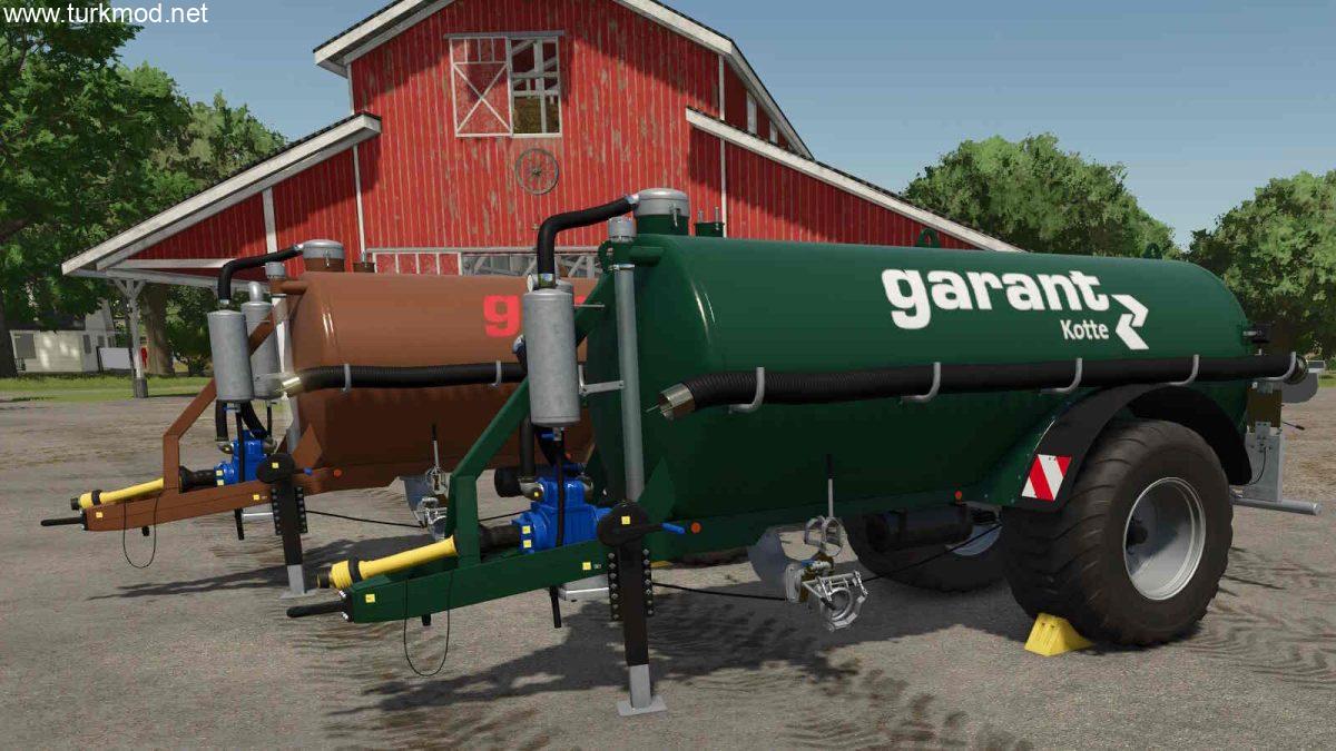 FS 25 - Kotte Garant VE 8000 Gübre Römorku Modu