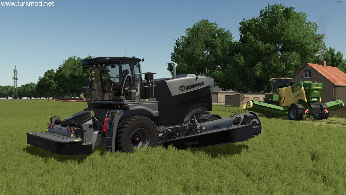 FS 25 - Krone Big M Biçme Makinesi Modu