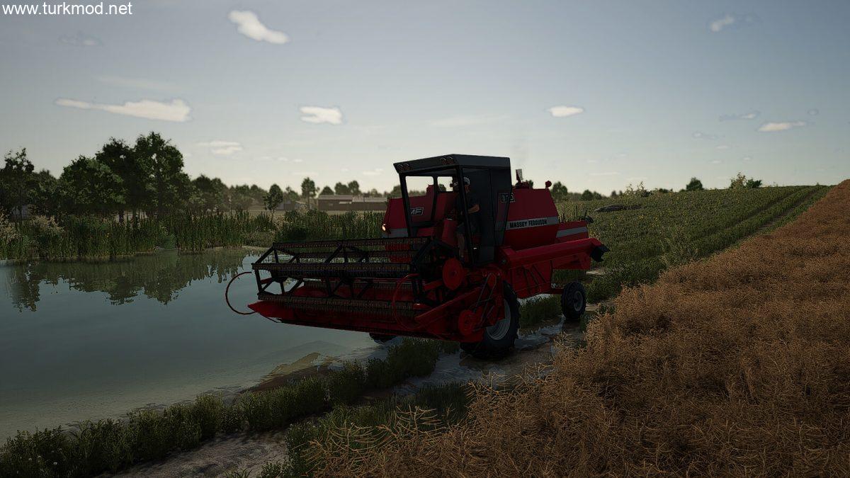 FS 25 - Massey Ferguson 310 Biçerdöver Modu