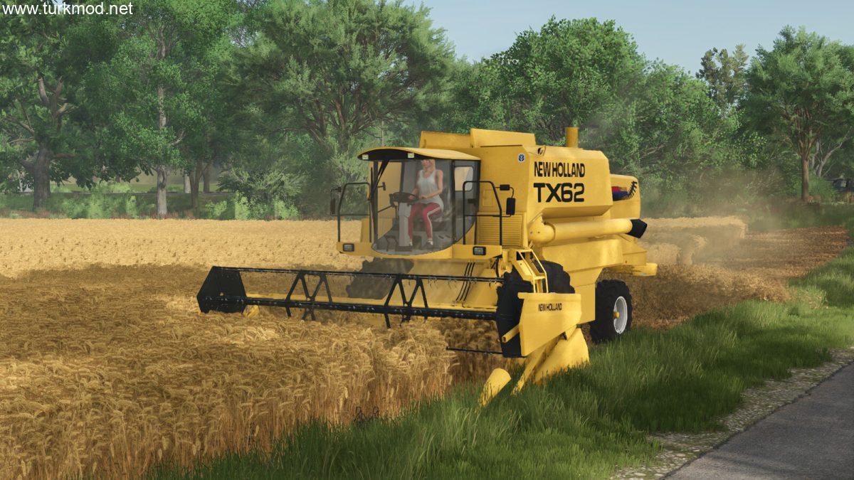 FS 25 - New Holland TX 62 Biçerdöver Modu İndir