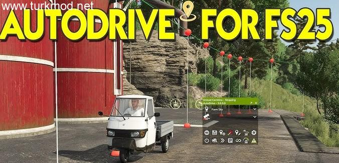 FS 25 - Otomatik Sürüş (Oto Pilot) Modu İndir