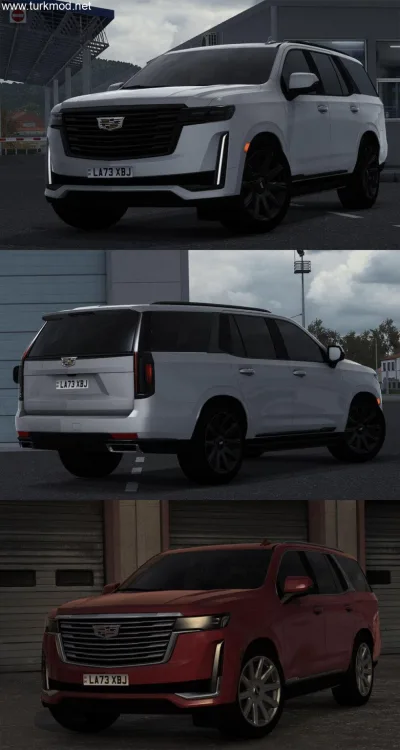 ETS 2 - Cadillac Escalade 2021 Araba Modu (1.54) - modu