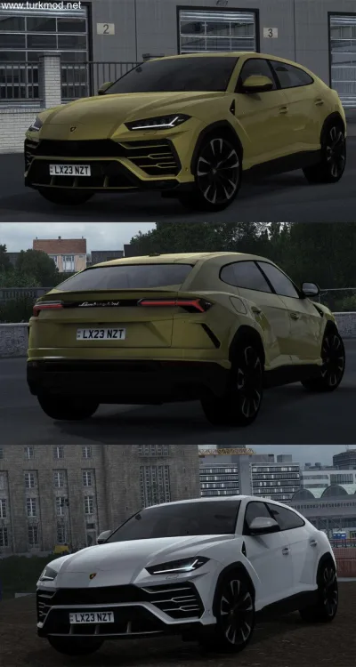 ETS 2 - Lamborghini Urus 2018 Araba Modu (1.54) - modu