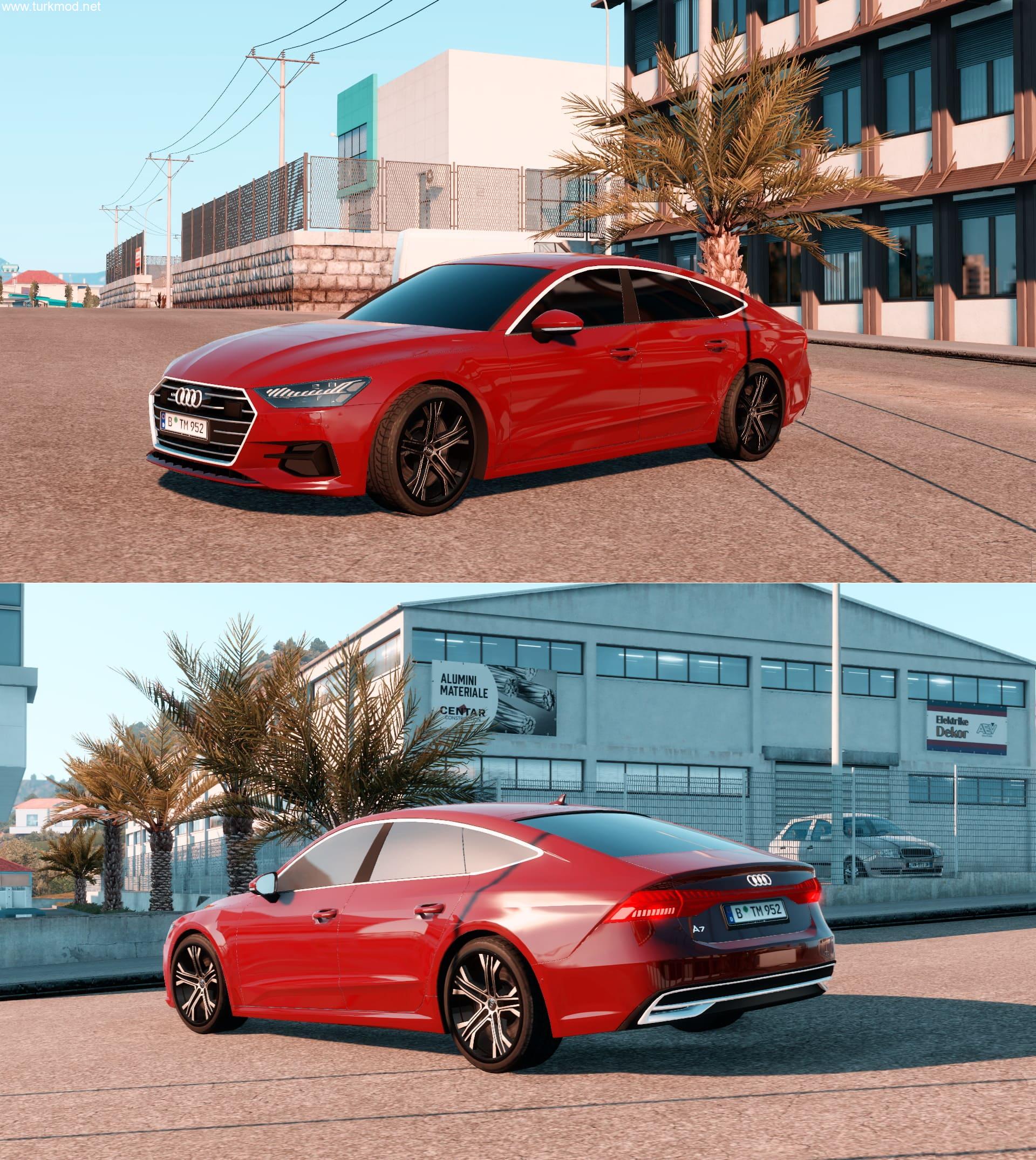 ETS 2 - 2024 Audi A7 Sportback Araba Modu (1.54)