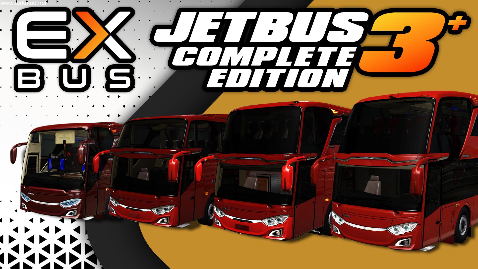 ETS 2 - Adi Putro Jetbus 3+ Complete Edition Otobüs Paketi (1.54)