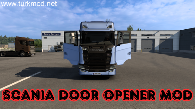 ETS 2 - AIE Scania Kapı Açma Modu (1.54)