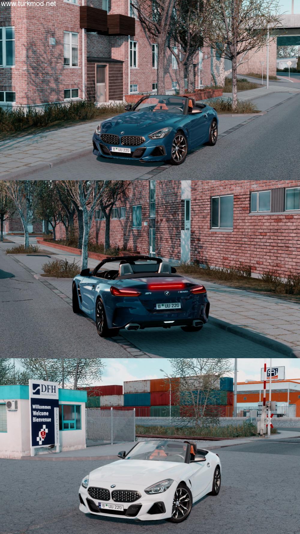 ETS 2 - BMW Z4 M40i 2019 Araba Modu (1.54)