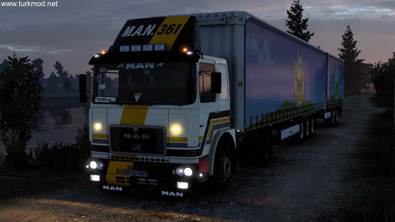 ETS 2 - Man 19.361 by TAS Çekici Modu (1.54)