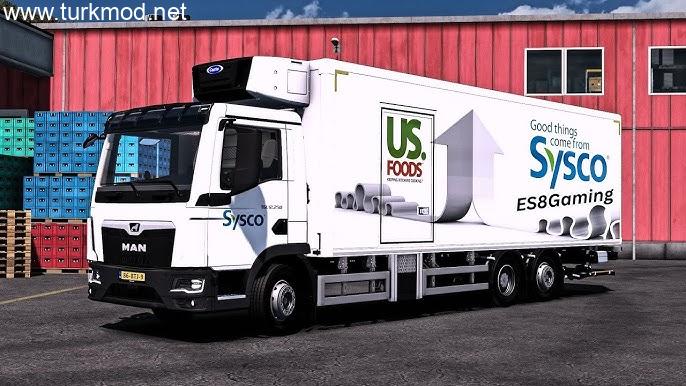 ETS 2 - Man TGL 6×2 Kamyon Modu (1.54)