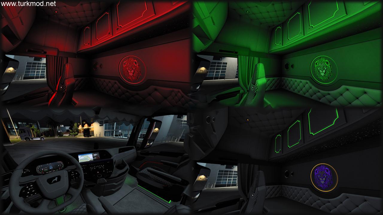 ETS 2 - MAN TGX 2020 Interior Paketi (1.54)