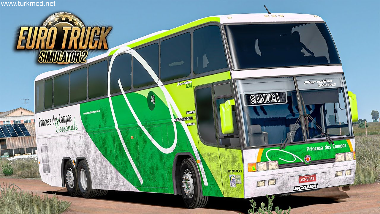 ETS 2 - Marcopolo Paradiso GV 1450 LD Otobüs Modu (1.54)