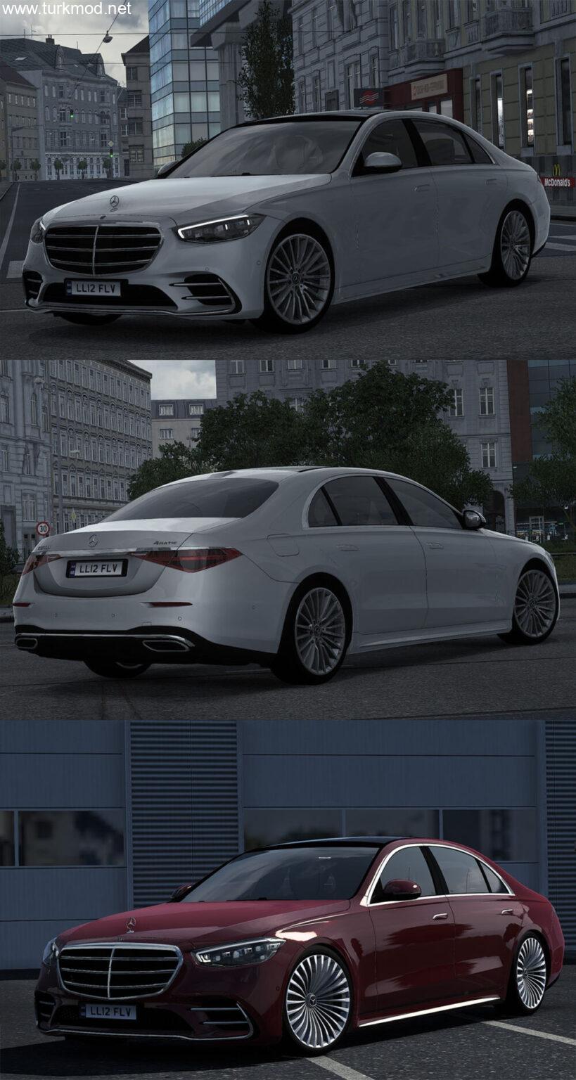 ETS 2 - Mercedes-Benz W223 S-Class Araba Modu (1.54)