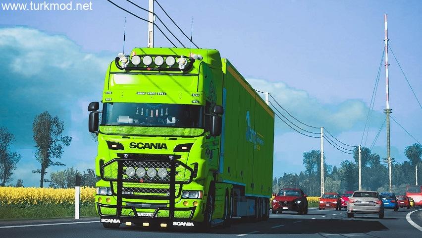 ETS 2 - Scania RS RJL Modifiye Paketi (1.54)