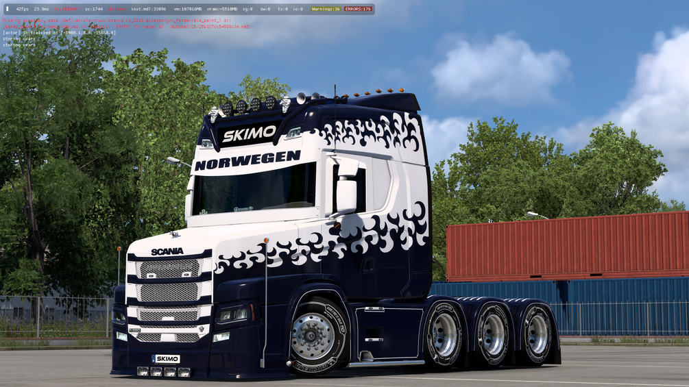 ETS 2 - Scania RT2016 Çekici Modu (1.54)
