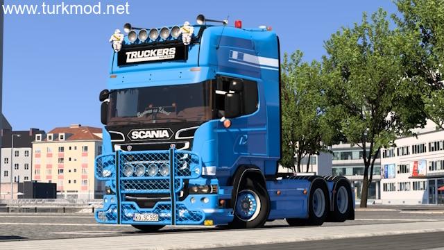 ETS 2 - Scania V8 Lepidas PGR Open Pipe Modu (1.54)