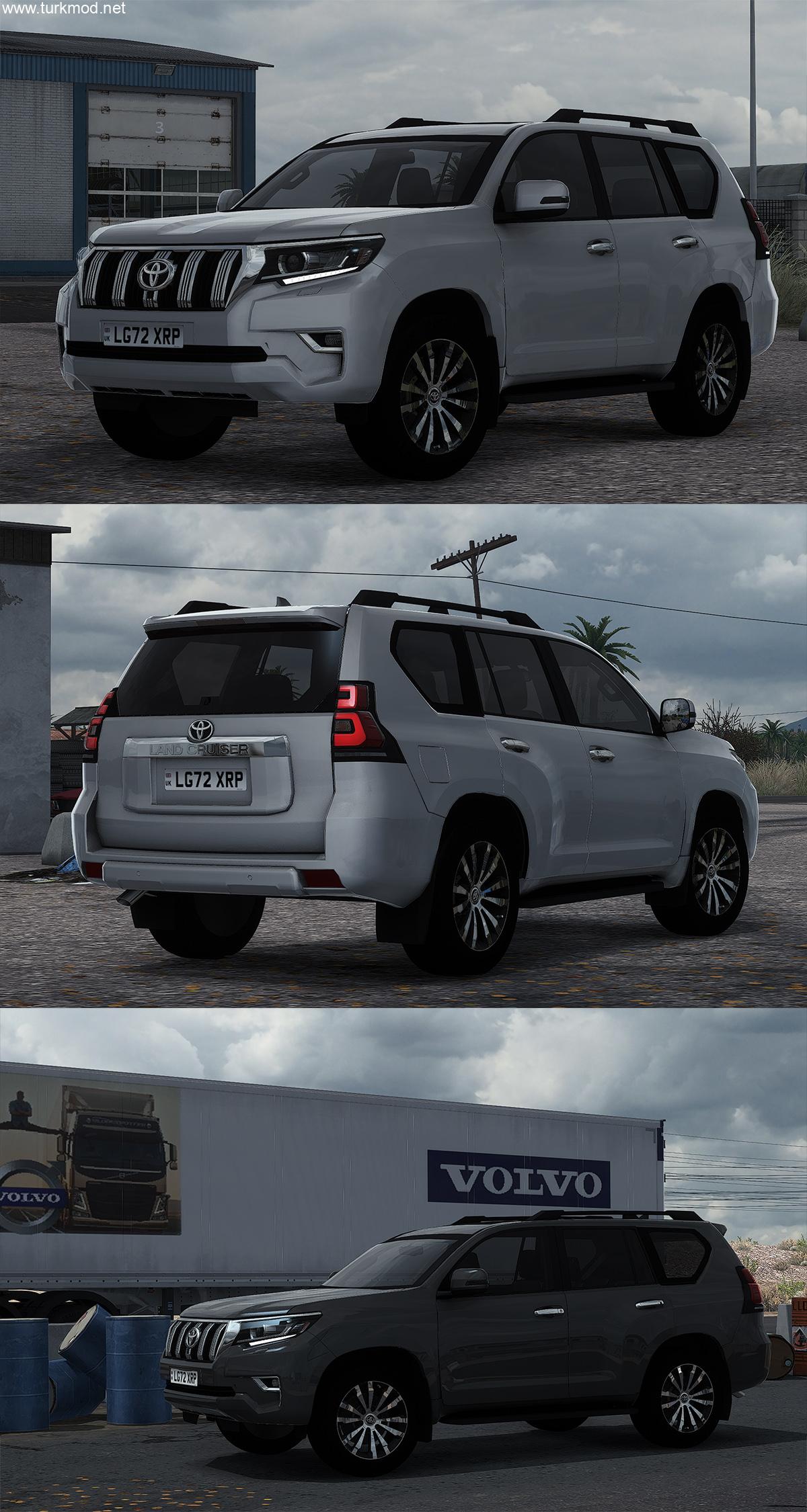 ETS 2 - Toyota Land Cruiser Prado J150 2020 Araba Modu (1.54)