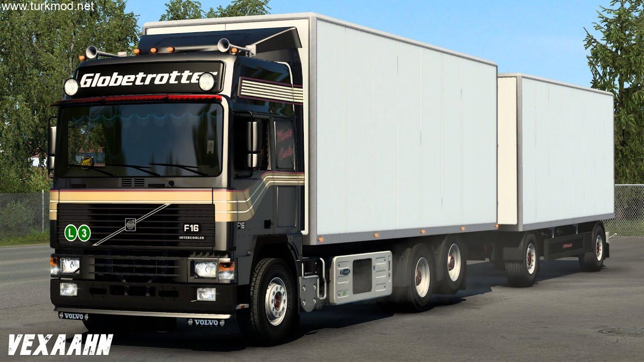ETS 2 - Volvo F Series Rigid + BDF Dorse Modu (1.54)