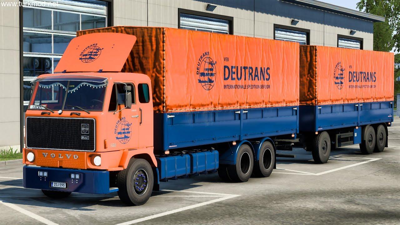 ETS 2 - Volvo F88 by XBS Çekici Modu (1.54)