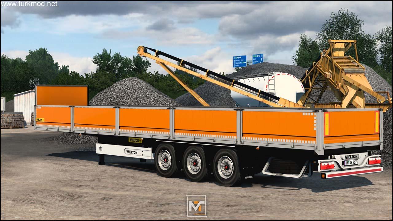 ETS 2 - Wielton NS3S Açık Dorse Modu (1.54)