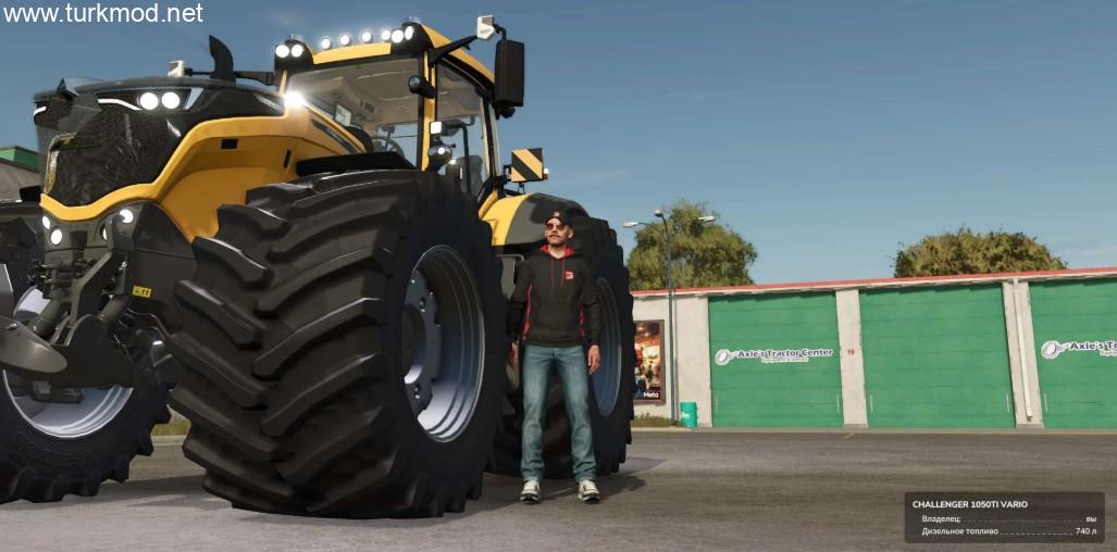 FS 25 - Сhallenger 1050 Traktör Modu