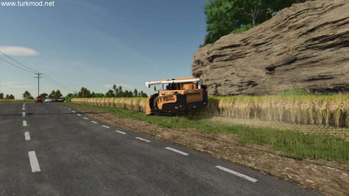 FS 25 - Tarlada Pirinç Ekme Modu