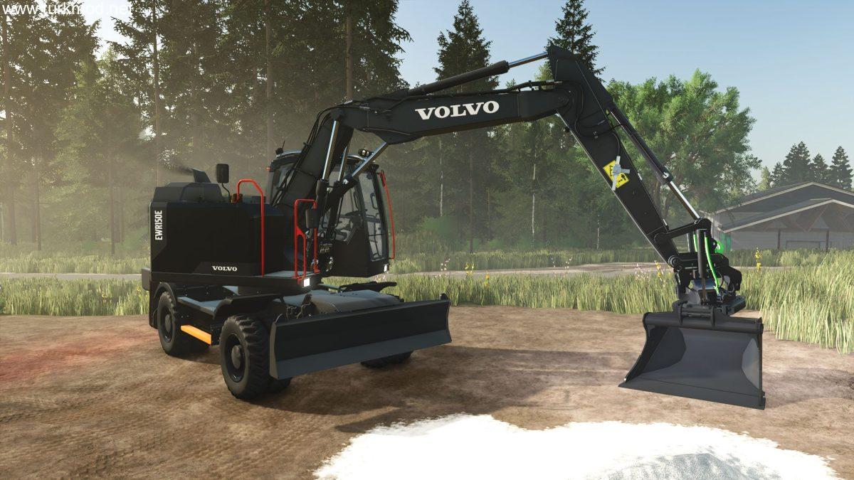 FS 25 - Volvo EWR150E Black Edition Ekskavatör Modu