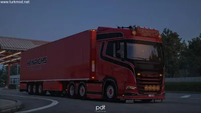 ETS 2 - DAF XG Heinrichs Thermoliner + Dorse Modu (1.54) - modu