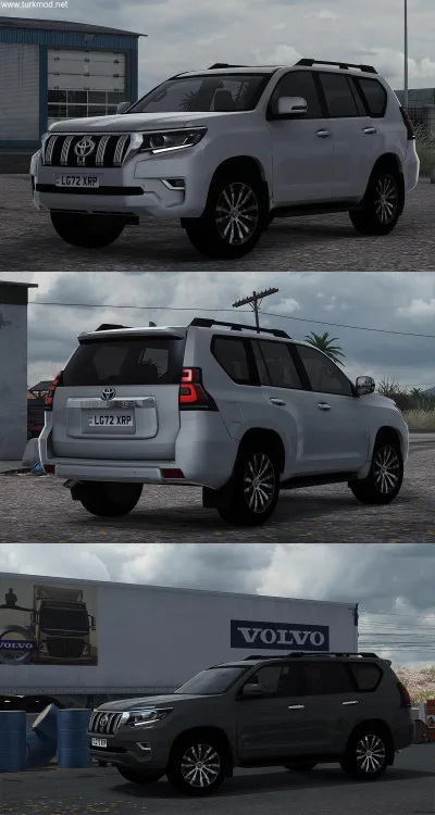 ETS 2 - Toyota Land Cruiser Prado J150 2020 Araba Modu (1.54) - modu