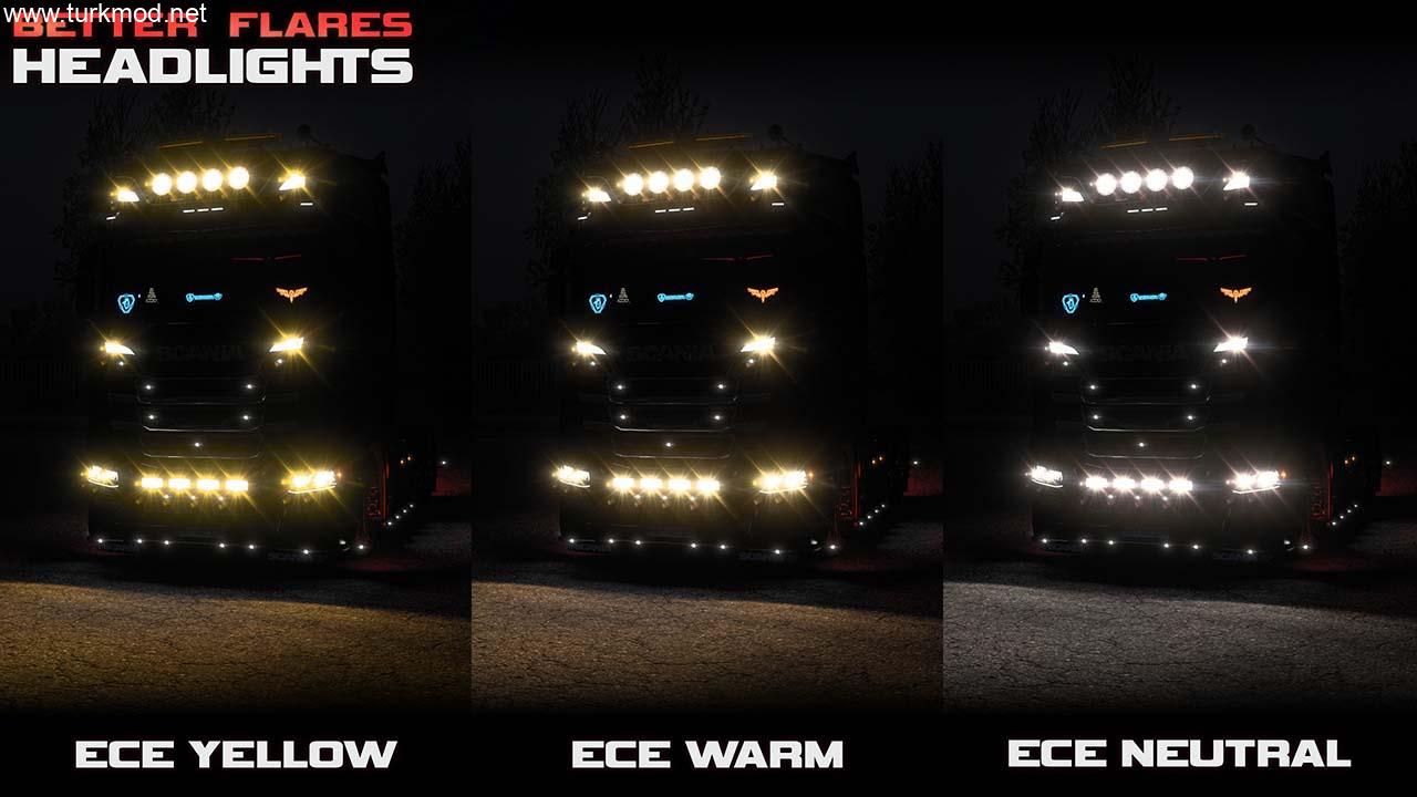 ETS 2 - Better Flares Modu (1.55)