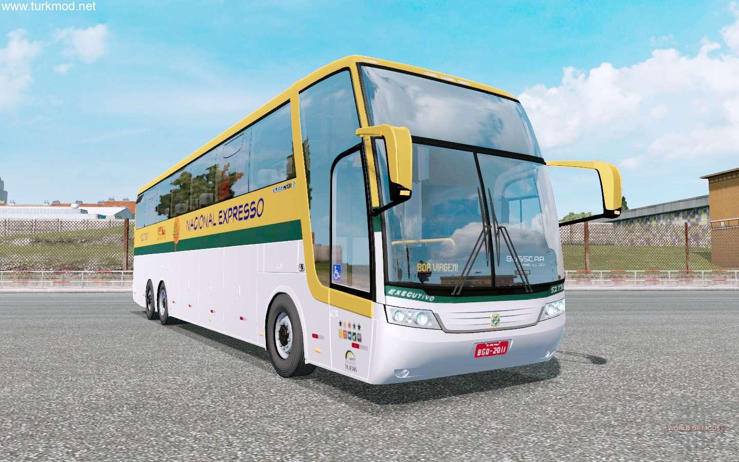 ETS 2 - Busscar Jum Buss 380 Multi Şasi Otobüs Modu