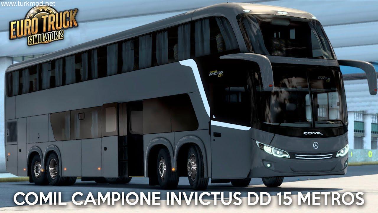 ETS 2 - Campione Invictus DD 15M Mercedes Otobüs Modu