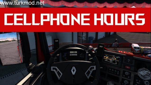 ETS 2 - Cep Telefonu Saati Modu
