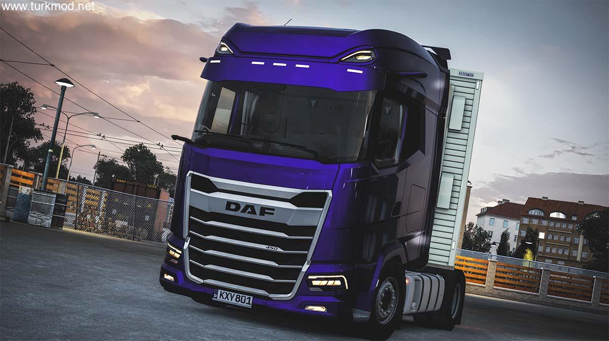 ETS 2 - Daf 2021 Işık Paketi Modu (1.54)