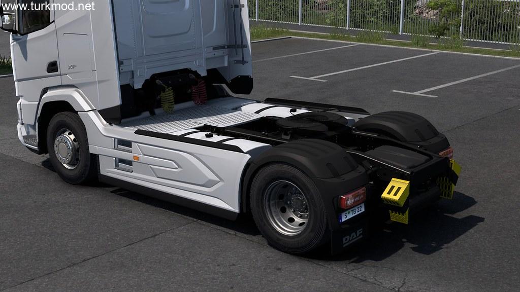 ETS 2 - DAF XF 2021 3800 mm Şase Modu (1.54)