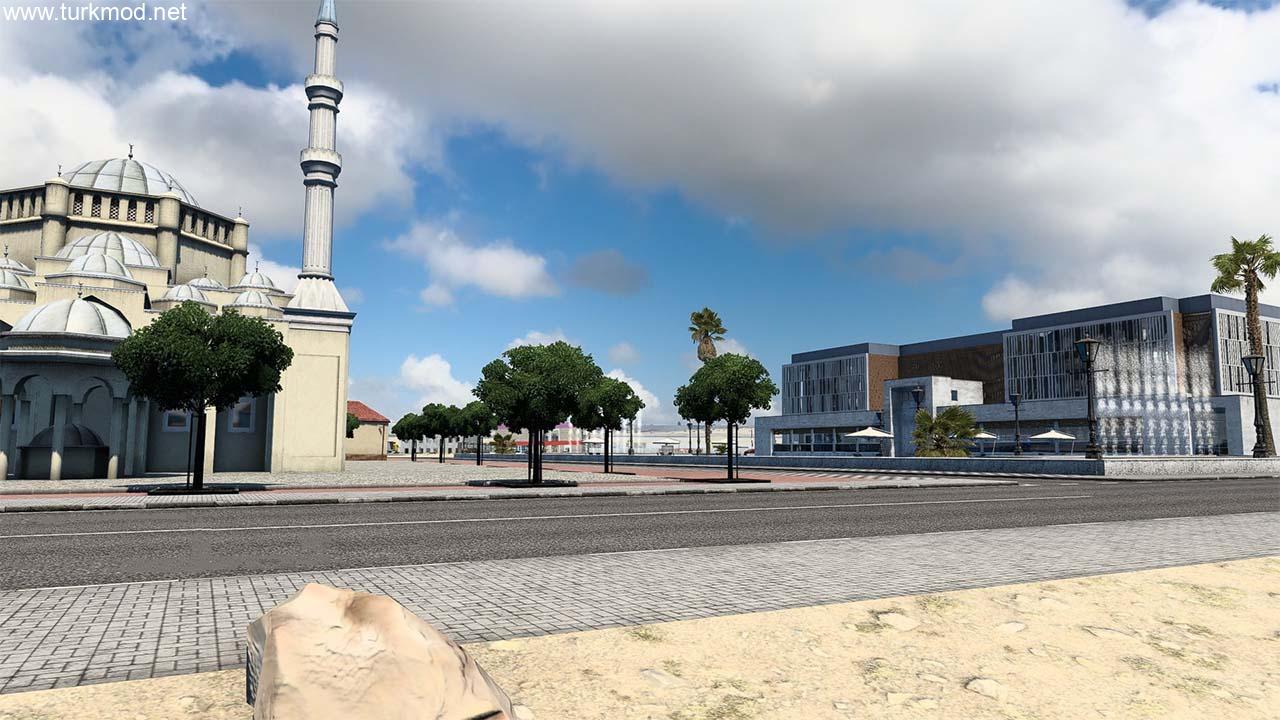 ETS 2 - EuroAfrica Harita Modu (1.54)