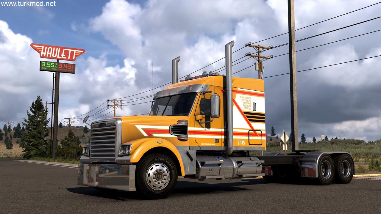 ETS 2 - Freightliner Coronado SD Çekici Modu (1.54)
