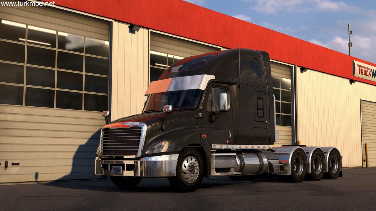 ETS 2 - Freightshaker Cascadia 125 Çekici Modu (1.54)