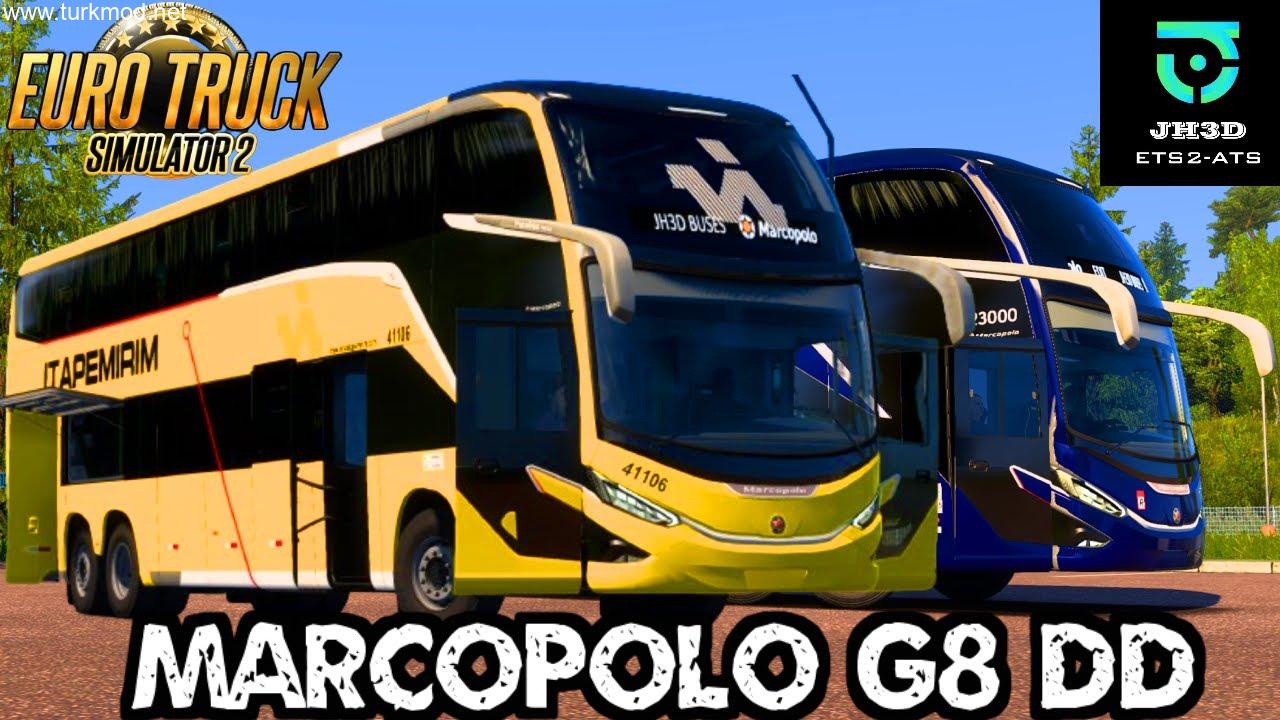 ETS 2 - G8 1800 DD VOLVO EURO 6 Otobüs Modu