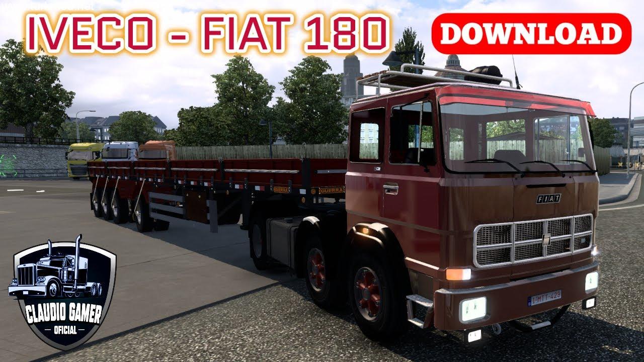 ETS 2 - Iveco Fiat 180 Çekici Modu (1.54)