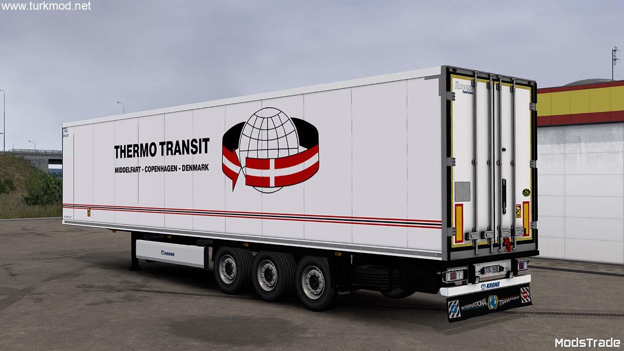 ETS 2 - Krone SDR Cool Liner Dorse Modu (1.54)