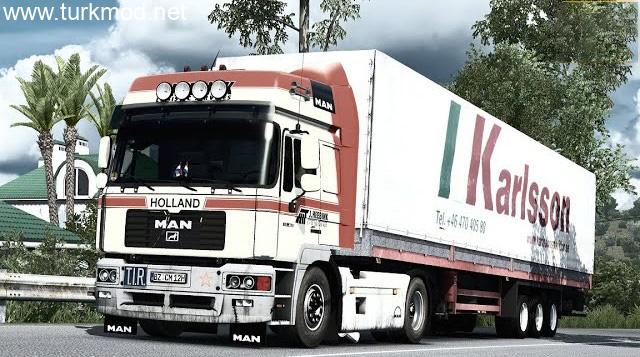 ETS 2 - MAN F2000 Commander Rework Çekici Modu (1.54)