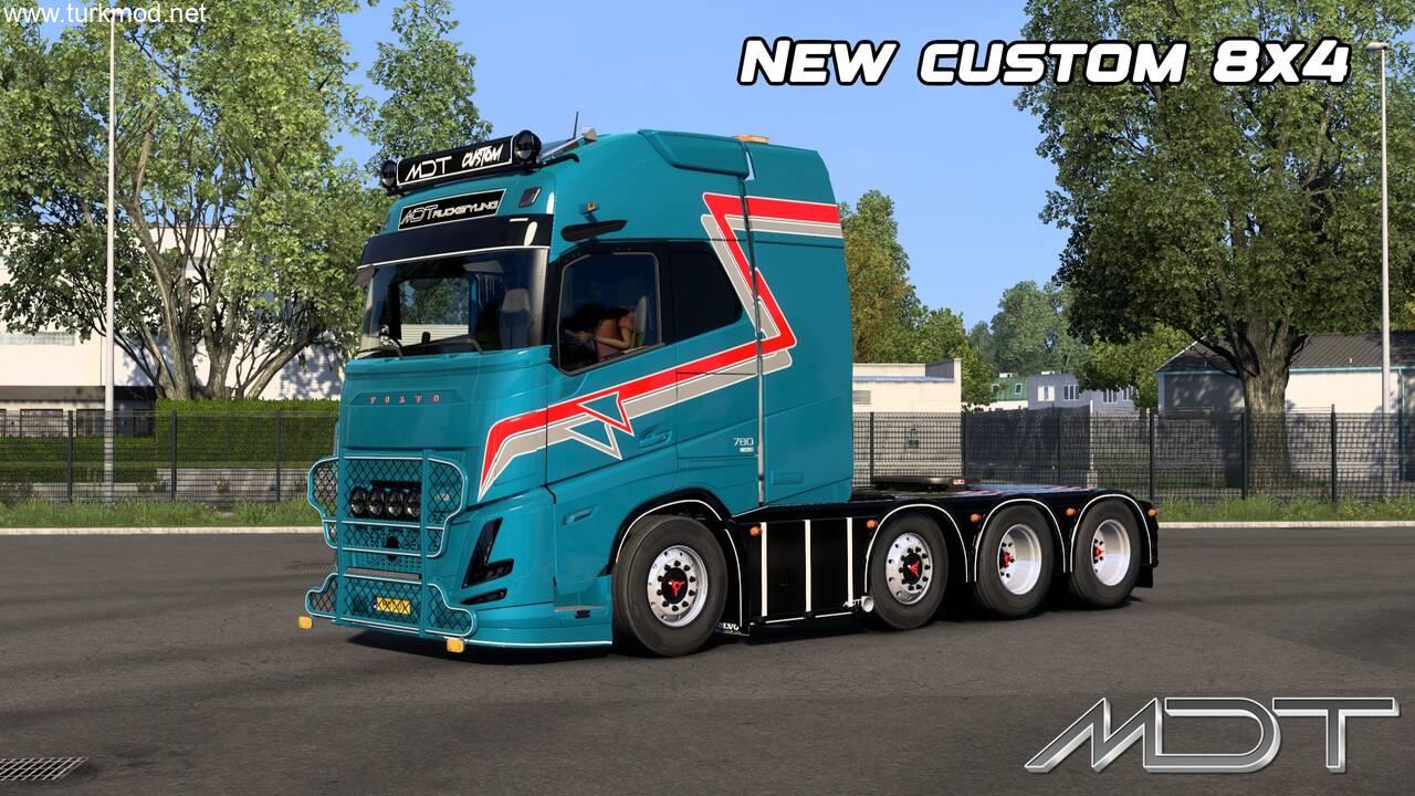 ETS 2 - MDT Volvo Aero Modifiye Paketi (1.54)