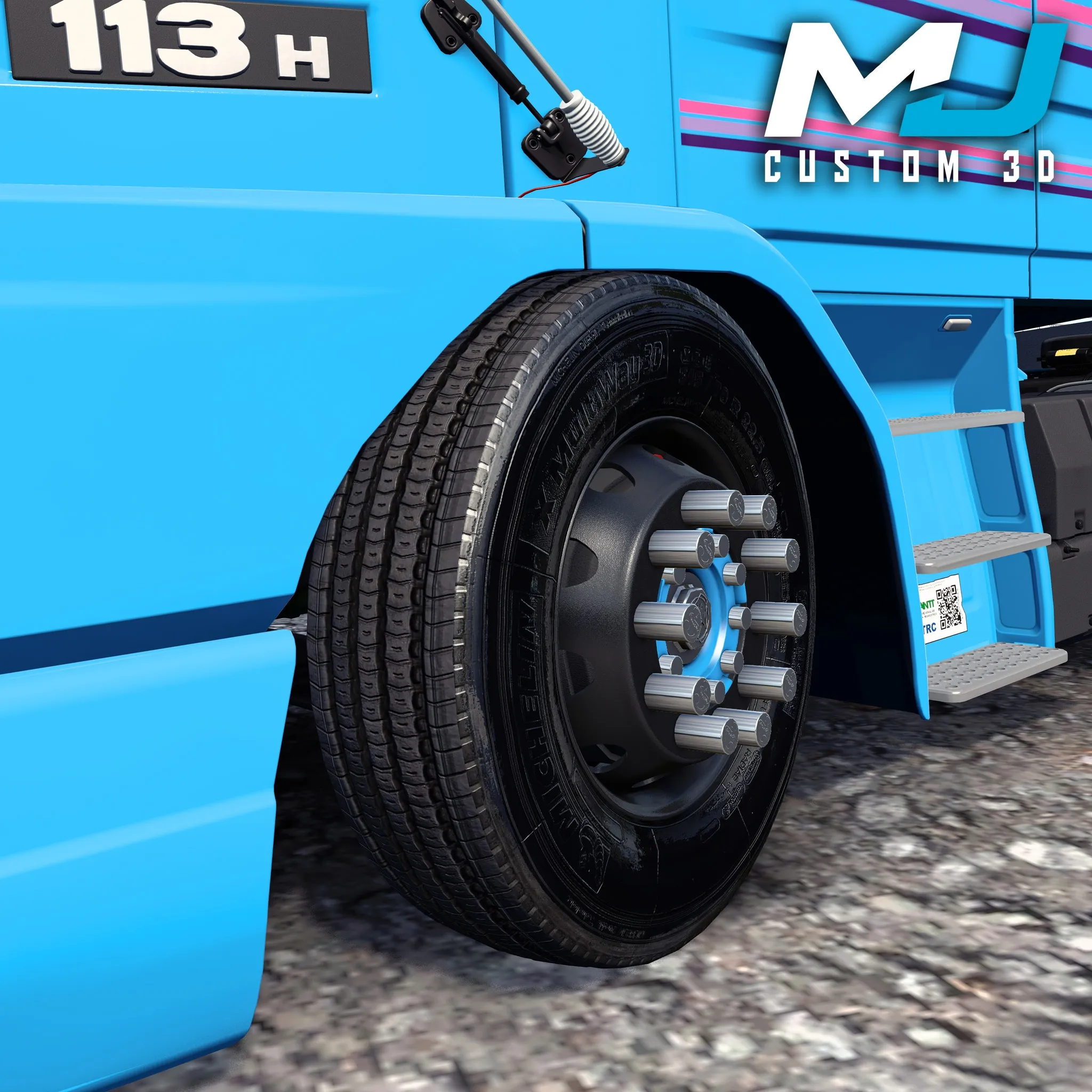 ETS 2 - PackDeRodas2.8_MJ3CUSTOM3D Modu